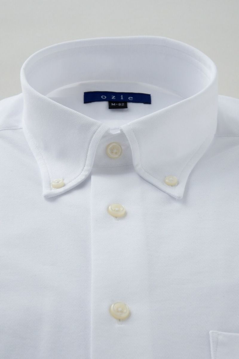 ワイシャツ 8013-C04A-WHITE-衿1