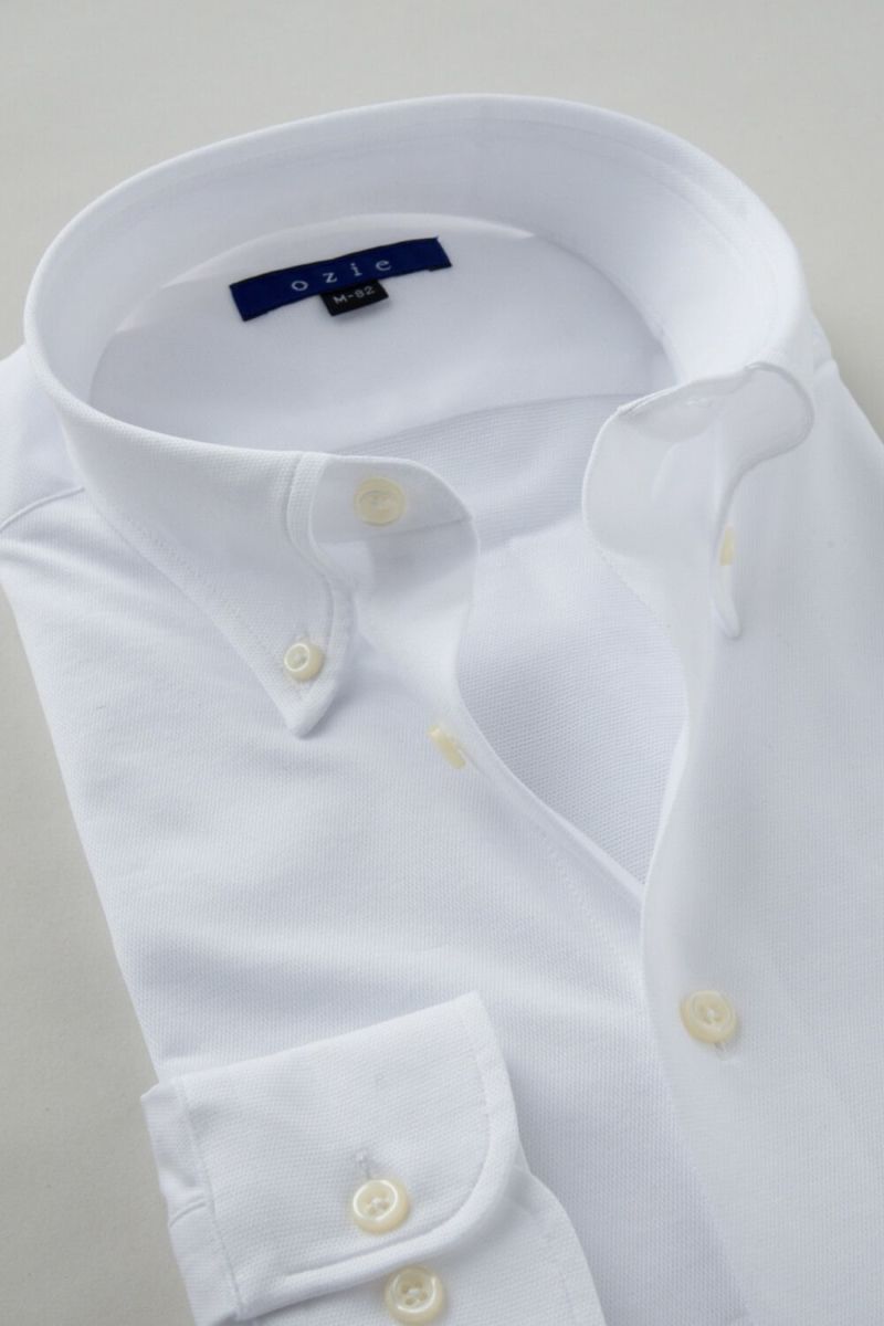 ワイシャツ 8013-C04A-WHITE-衿2