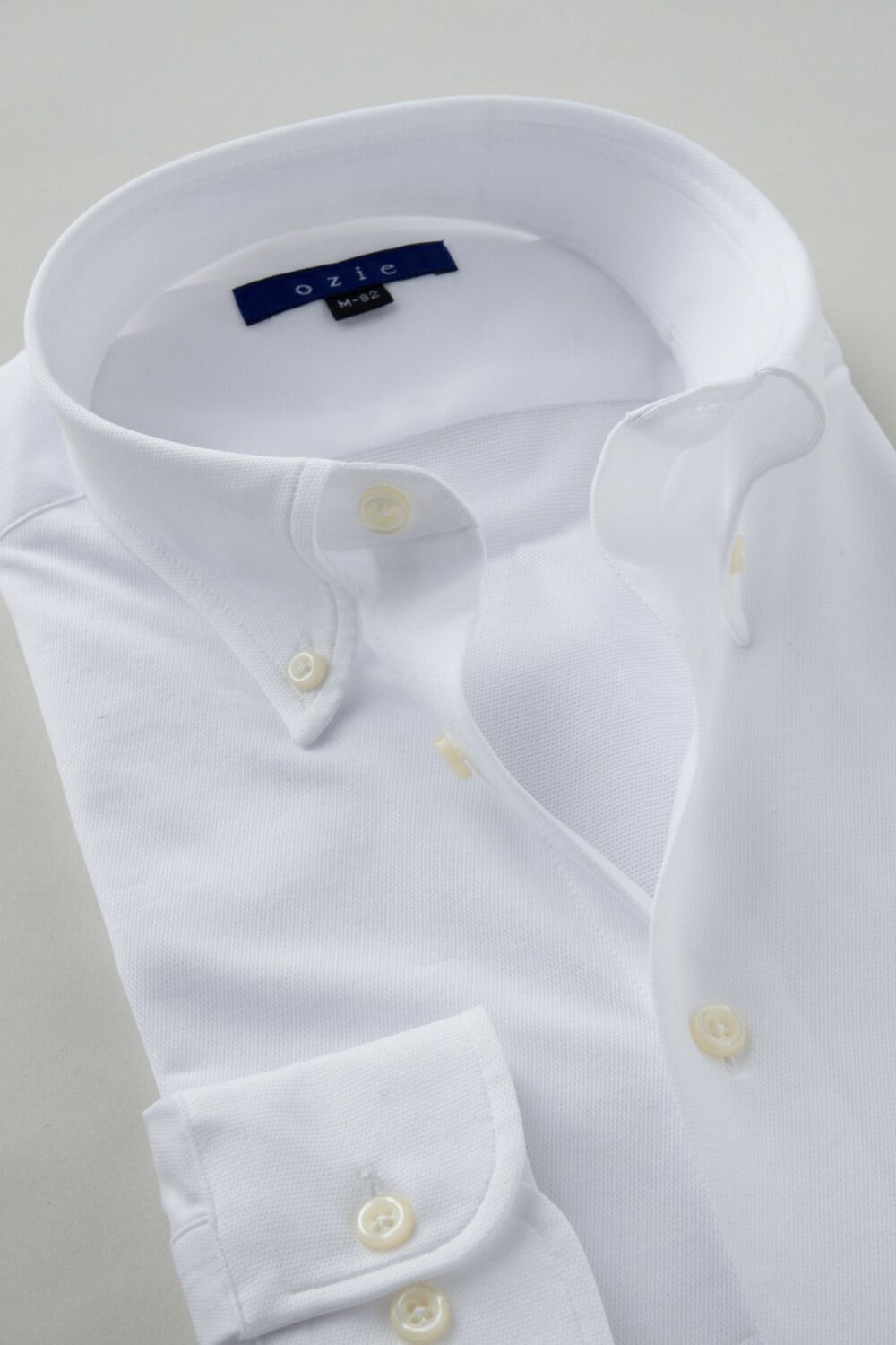 ワイシャツ 8013-C04A-WHITE-衿2
