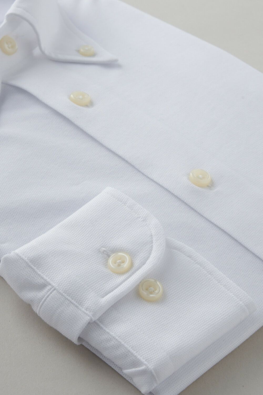 ワイシャツ 8013-C04A-WHITE-カフス
