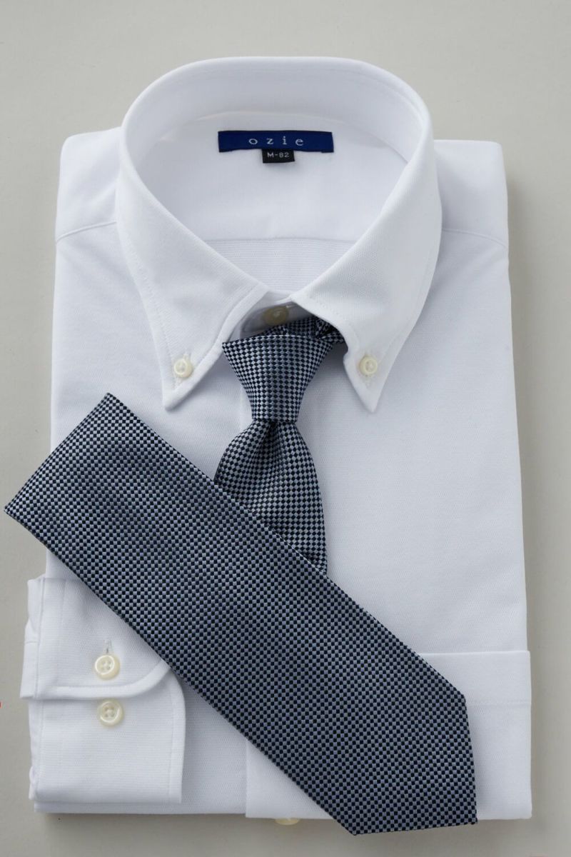 ワイシャツ 8013-C04A-WHITE-コーディネートイメージ