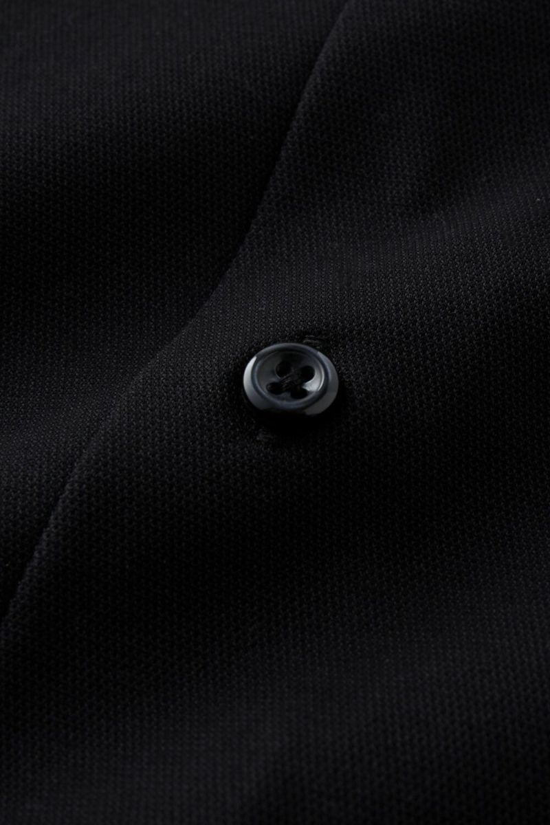 ワイシャツ 8013-C04D-BLACK-生地