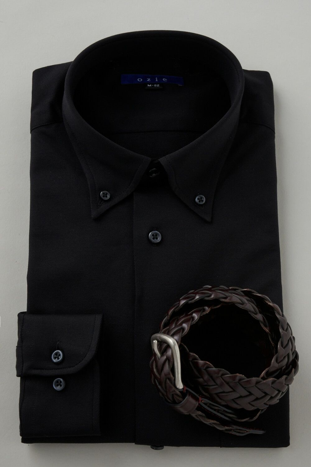ワイシャツ 8013-C04D-BLACK-コーディネートイメージ