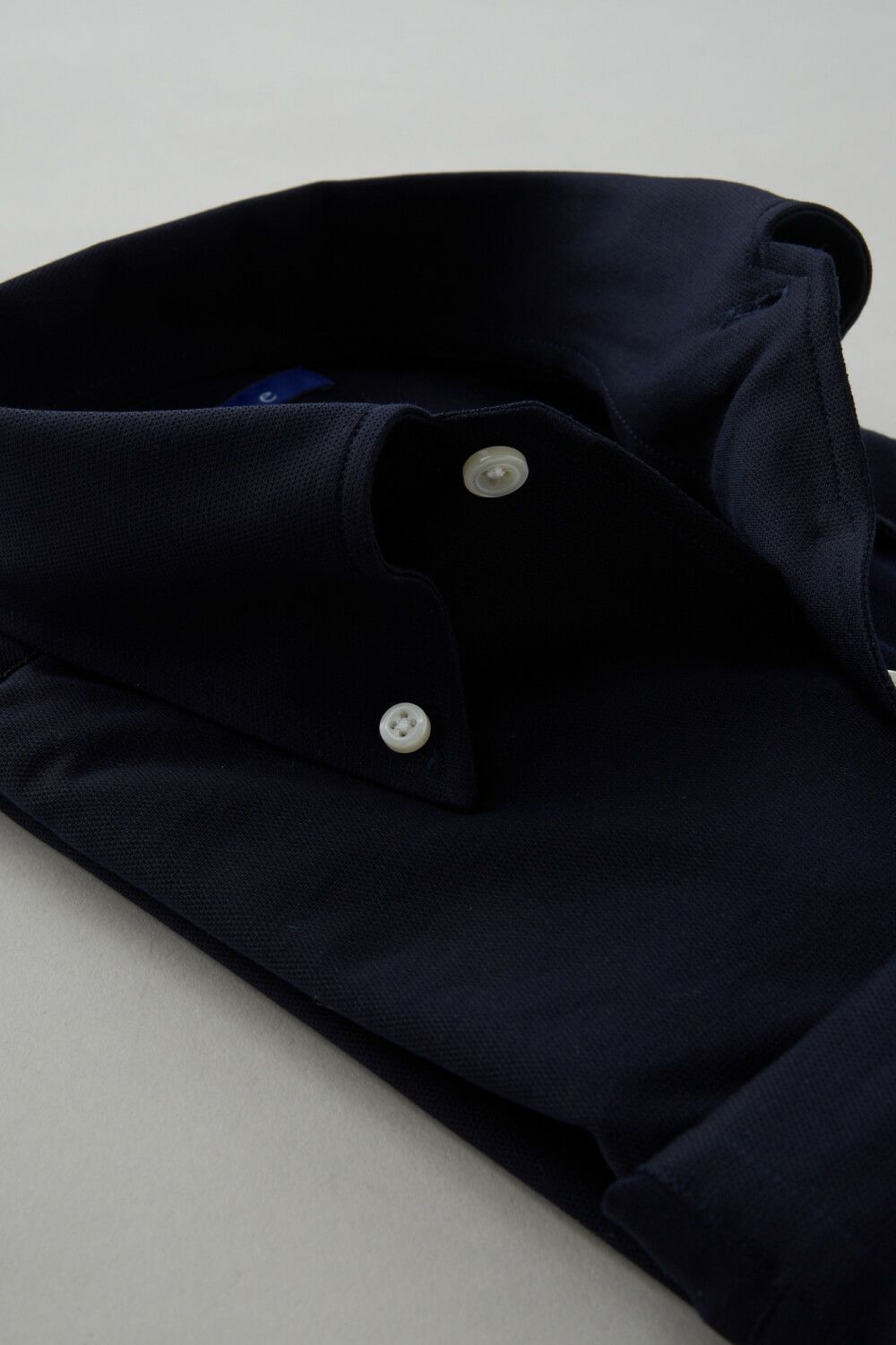 ワイシャツ 8054-C04A-NAVY-衿2