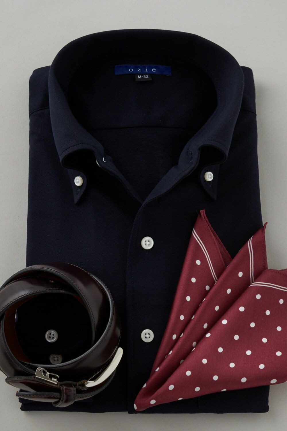 ワイシャツ 8054-C04A-NAVY-コーディネートイメージ