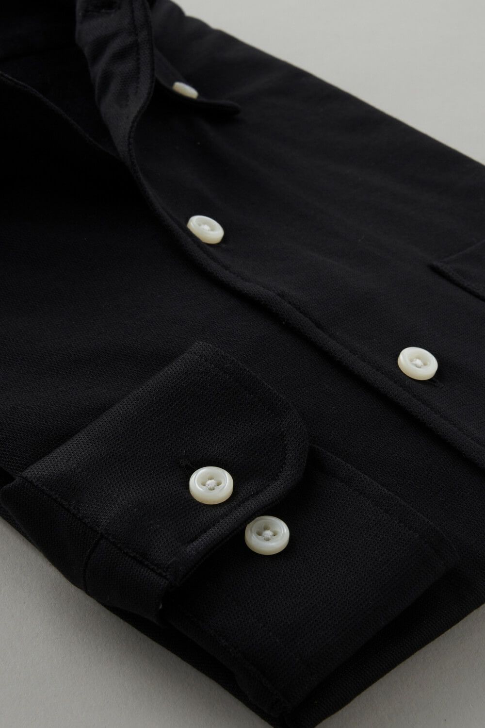 ワイシャツ 8054-C04B-BLACK-カフス