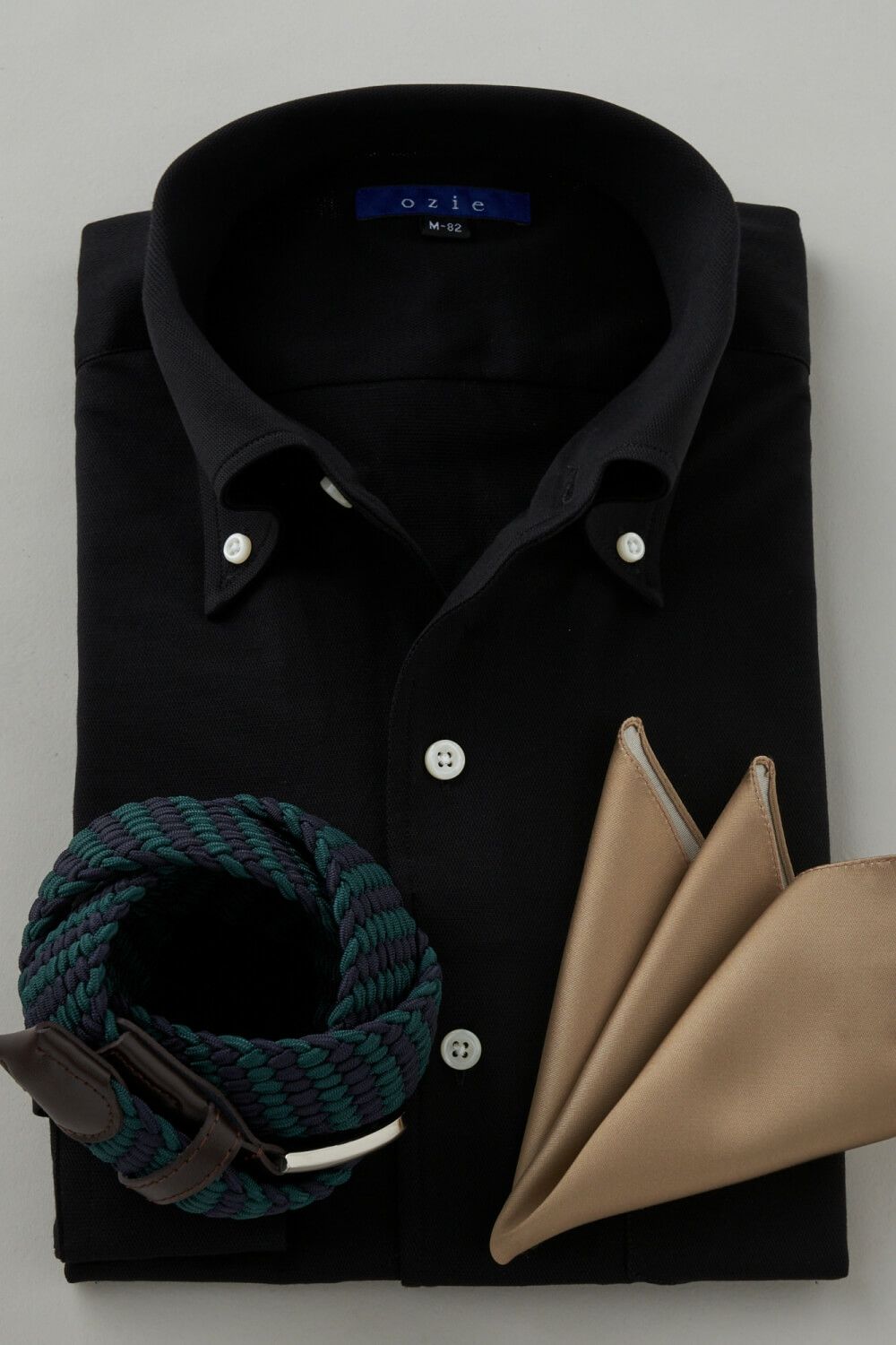 ワイシャツ 8054-C04B-BLACK-コーディネートイメージ