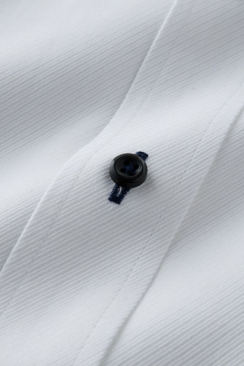 ワイシャツ 8065EP-C04B-NAVY-生地