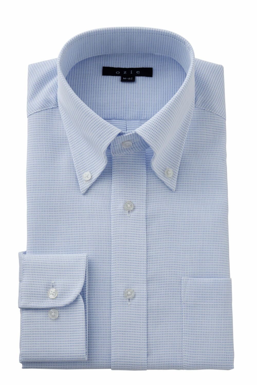 ワイシャツ 8009-C04B-SAX