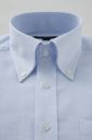 ワイシャツ 8009-C04B-SAX-衿1