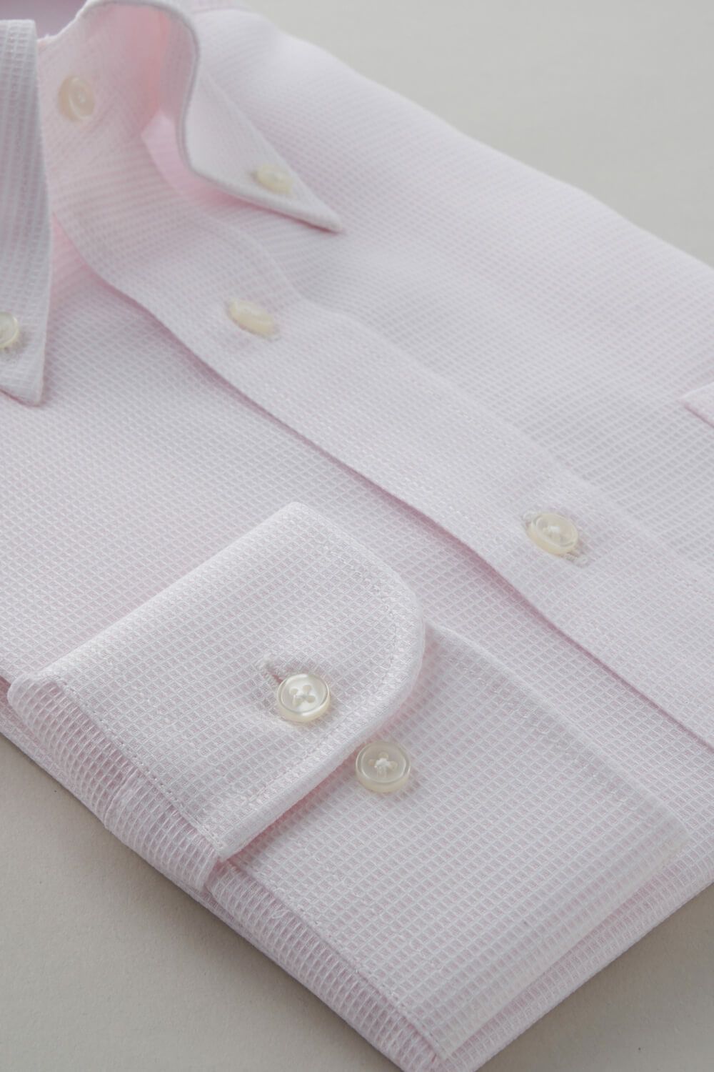 ワイシャツ 8009-C04C-PINK-カフス