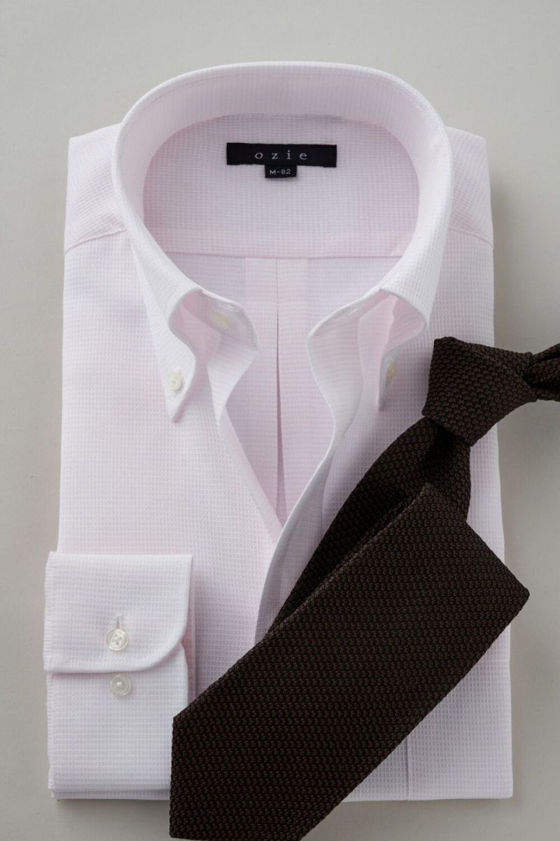 ワイシャツ 8009-C04C-PINK-コーディネートイメージ