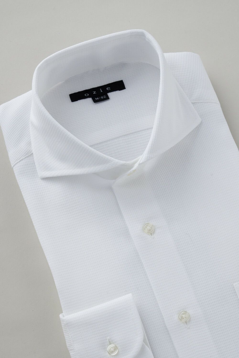 ワイシャツ 8070-C04A-WHITE-衿3