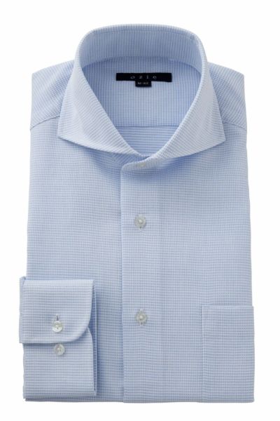 ワイシャツ 8070-C04B-SAX