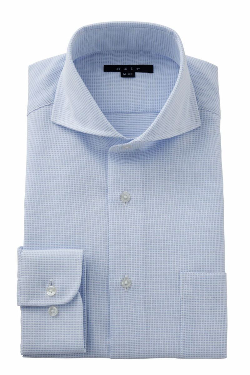 ワイシャツ 8070-C04B-SAX