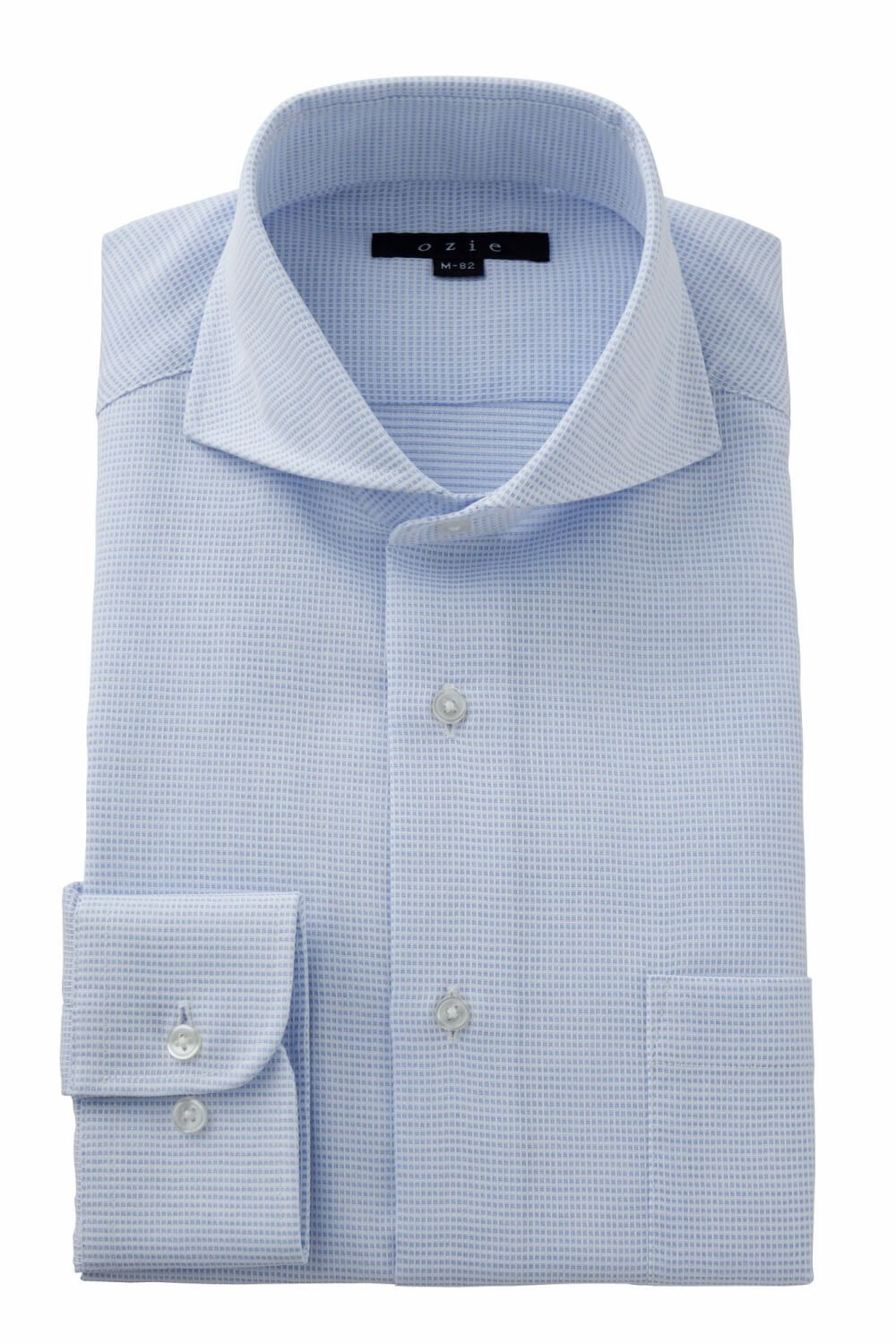 ワイシャツ 8070-C04B-SAX