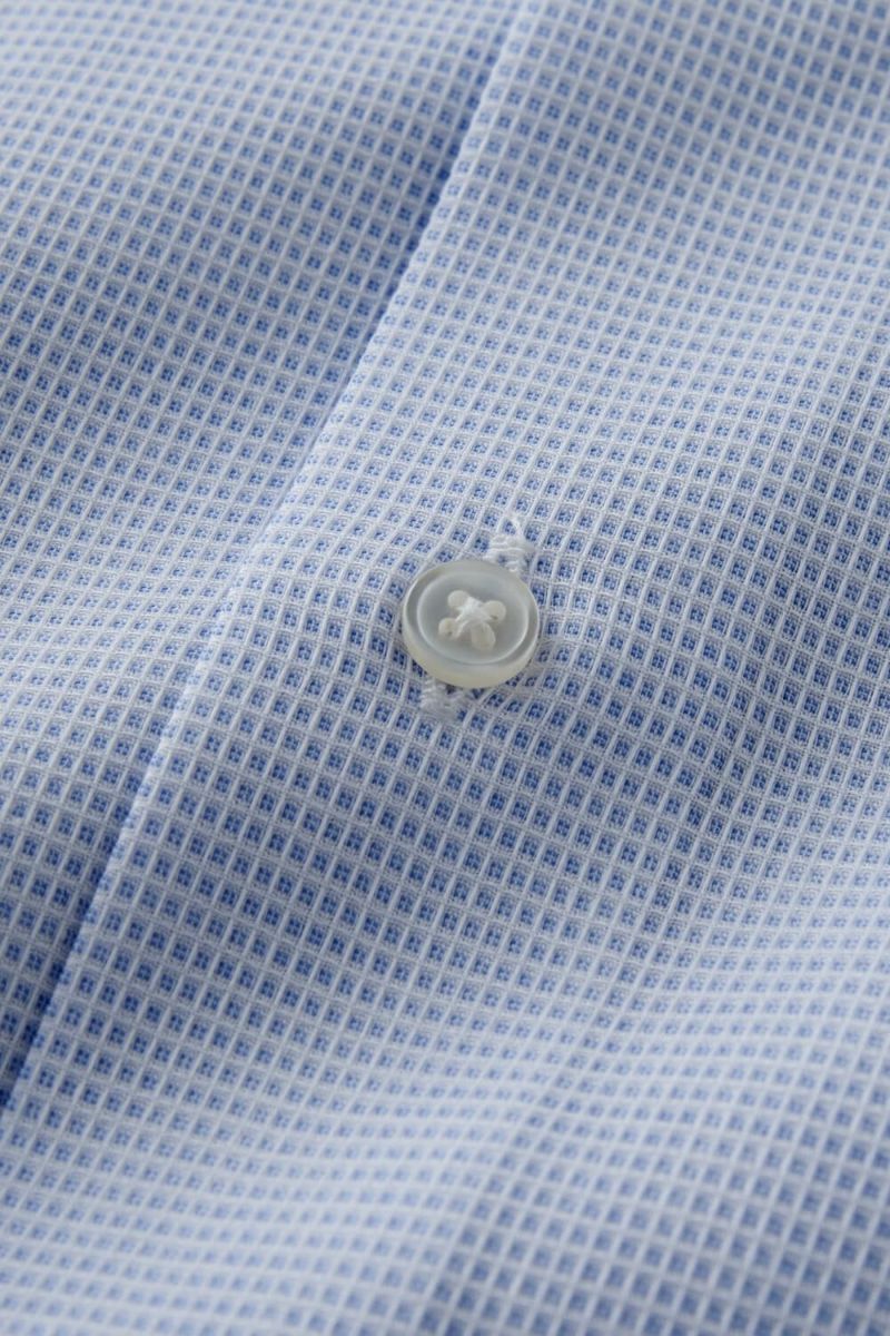 ワイシャツ 8070-C04B-SAX-生地