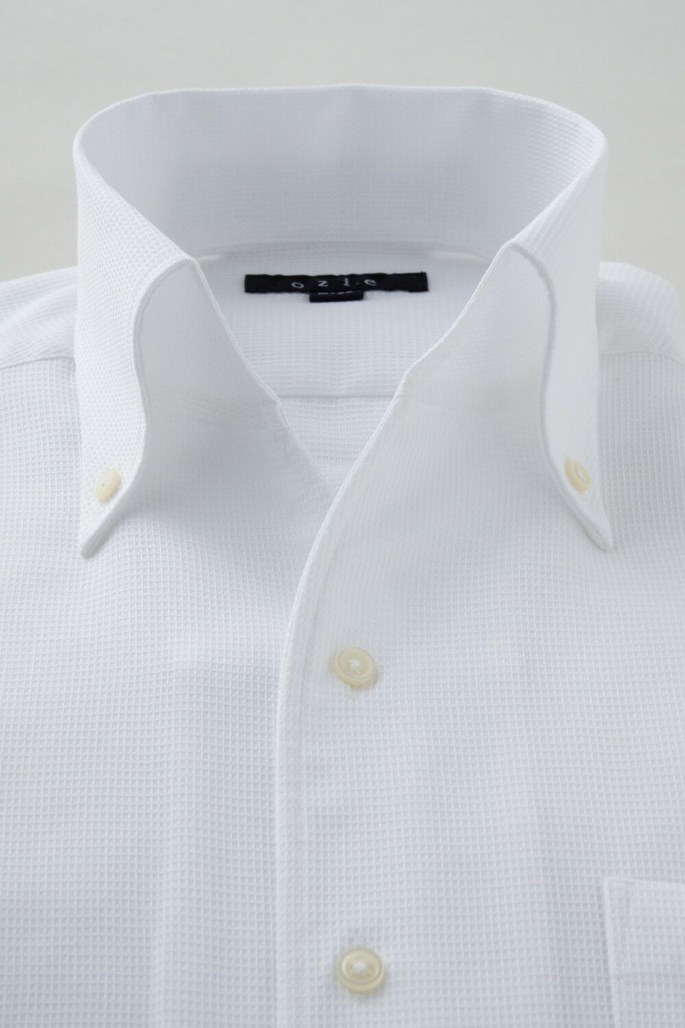 ワイシャツ 8044-C04A-WHITE-衿1