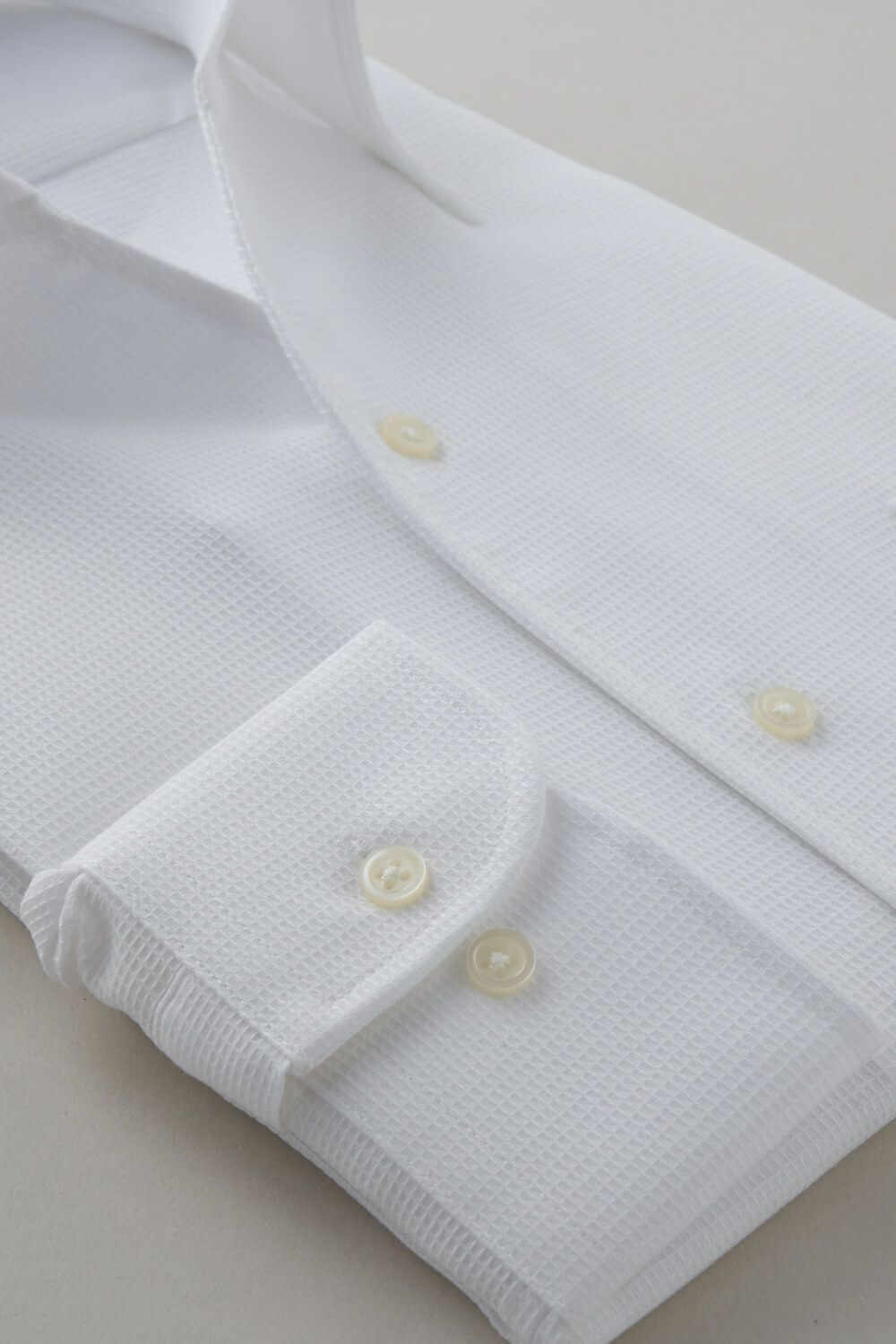 ワイシャツ 8044-C04A-WHITE-カフス