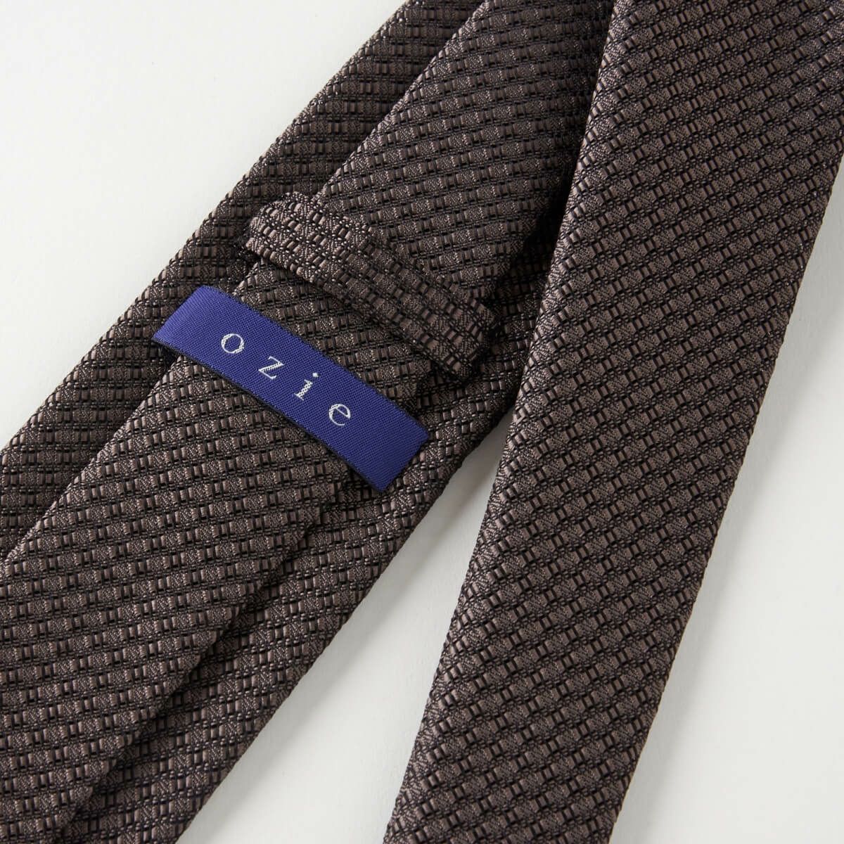 ネクタイ NF-B-002-BROWN-裏