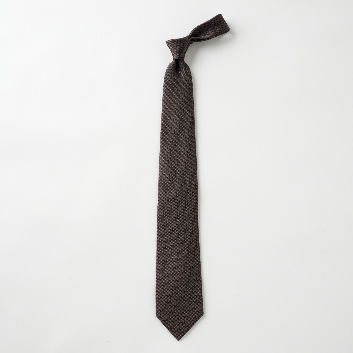 ネクタイ NF-B-002-BROWN-全体