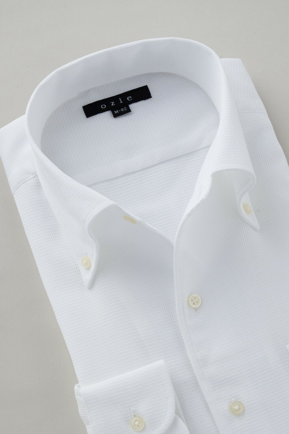 ワイシャツ 8051-C04A-WHITE-衿1