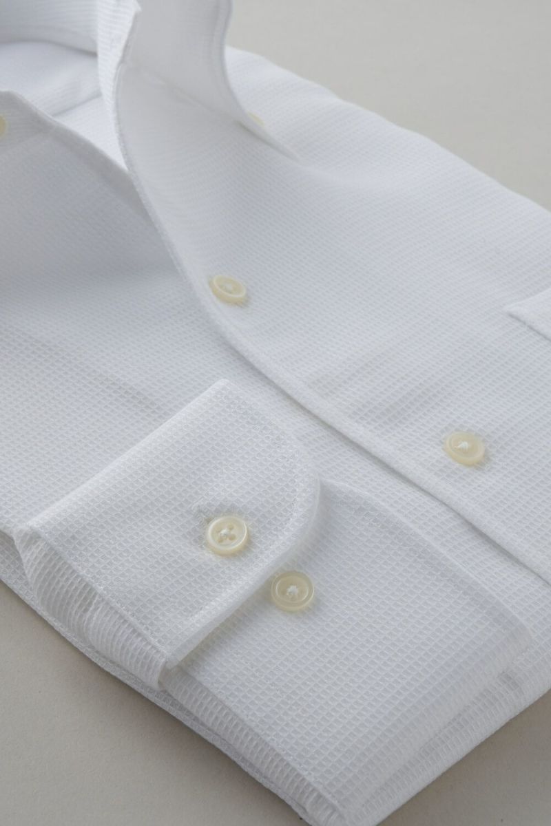 ワイシャツ 8051-C04A-WHITE-カフス