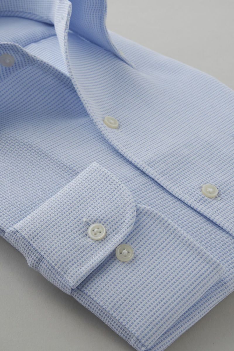 ワイシャツ 8051-C04B-SAX-カフス