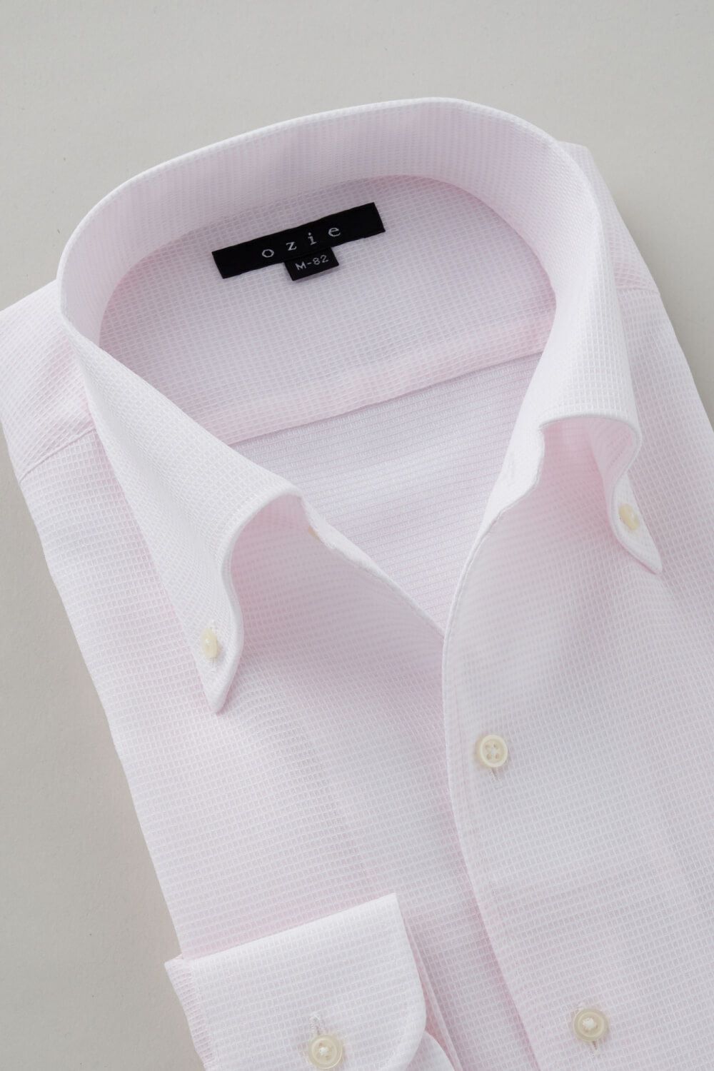 ワイシャツ 8051-C04C-PINK-衿1