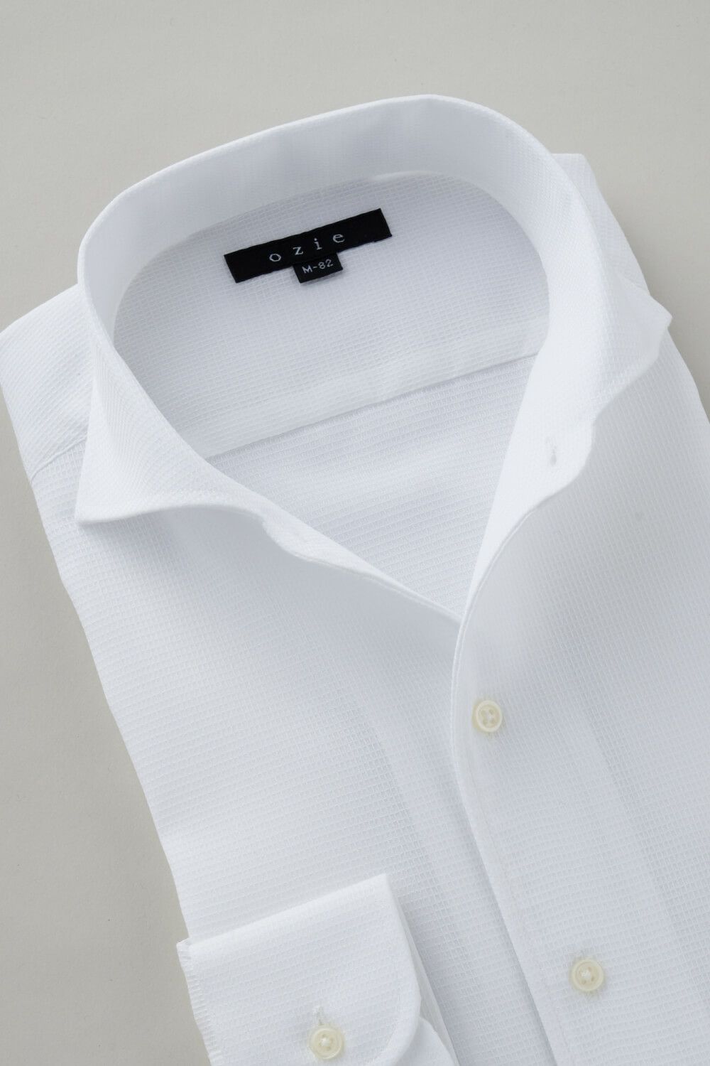 ワイシャツ 8045-C04A-WHITE-衿1