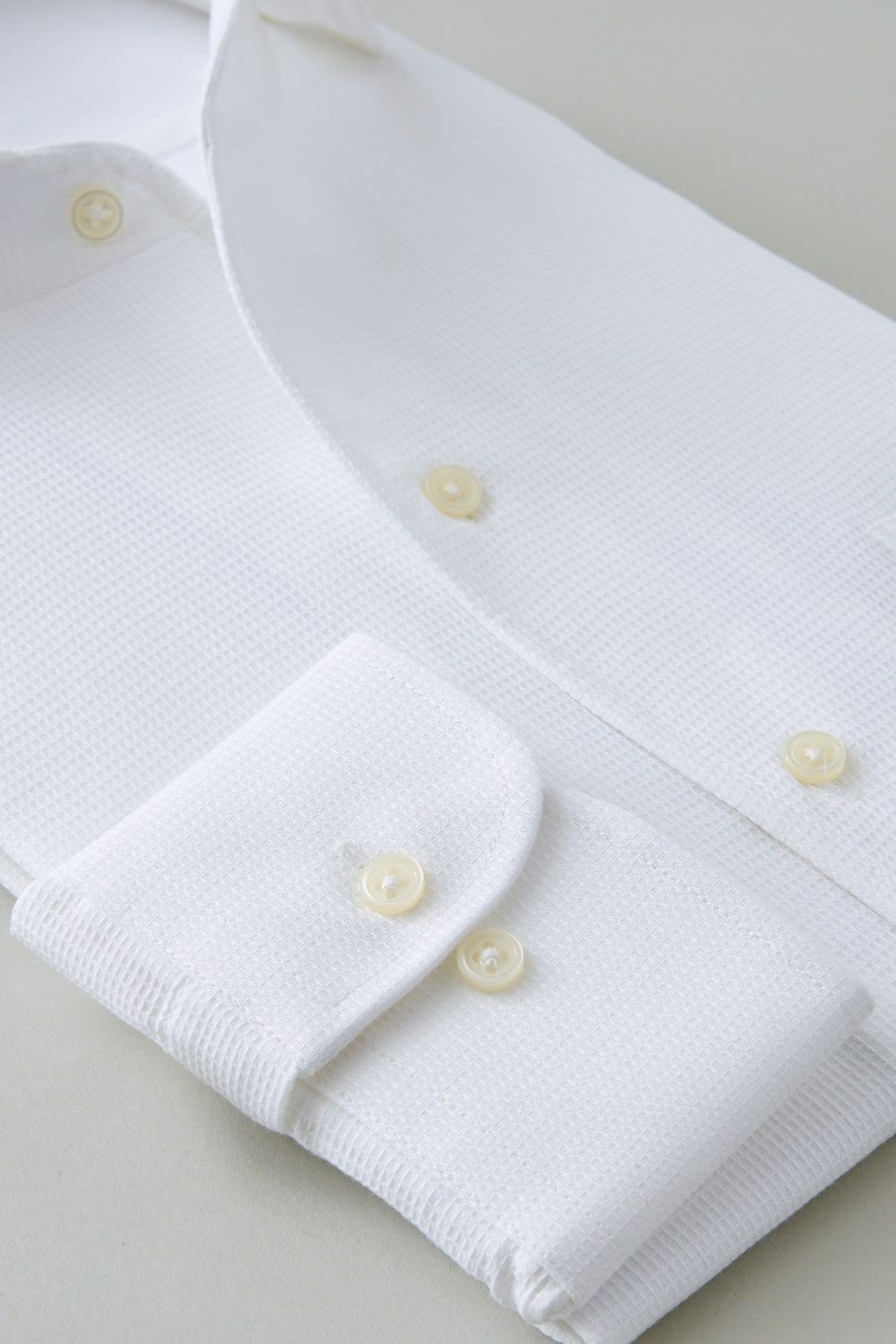 ワイシャツ 8045-C04A-WHITE-カフス