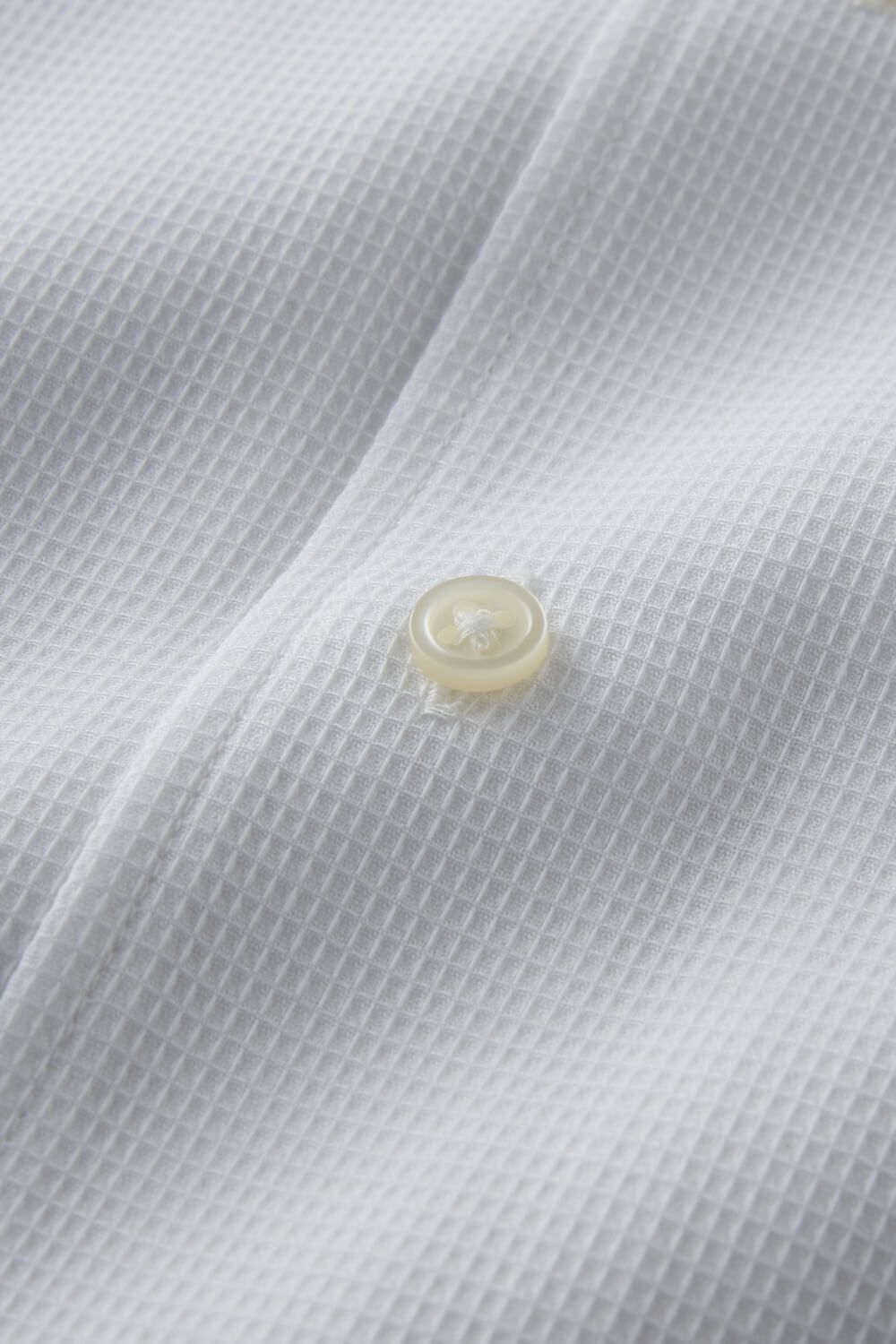 ワイシャツ 8045-C04A-WHITE-生地