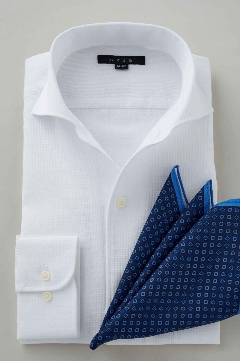 ワイシャツ 8045-C04A-WHITE-コーディネートイメージ