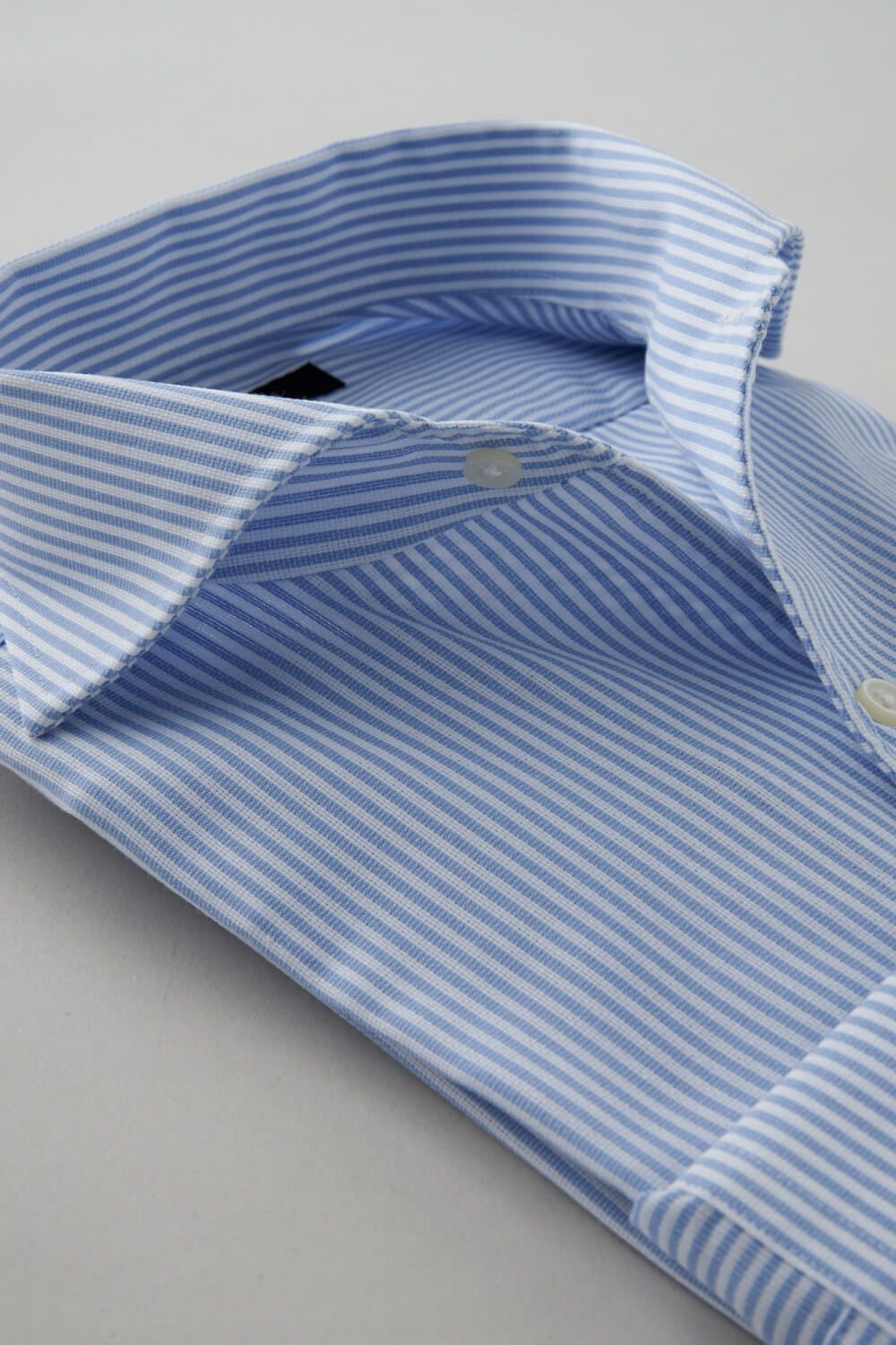 ワイシャツ 8045-C04B-SAX-衿2