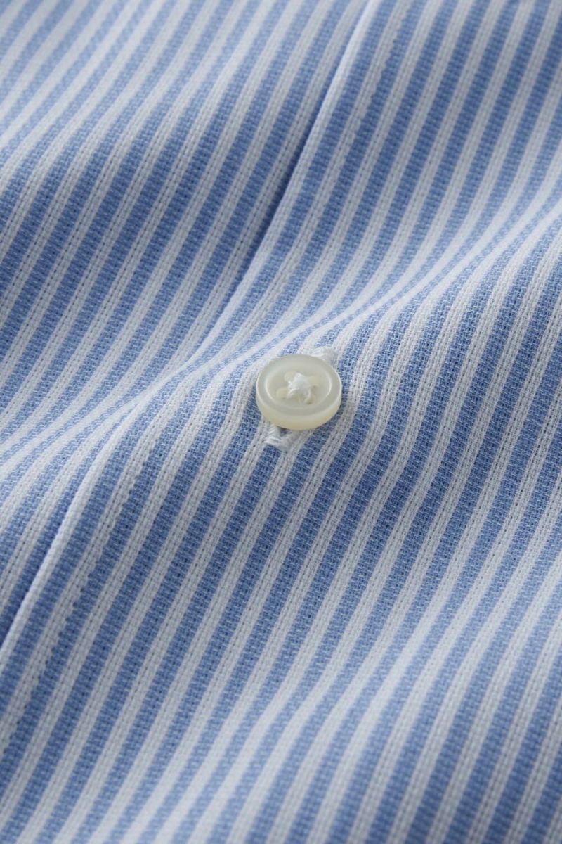 ワイシャツ 8045-C04B-SAX-生地