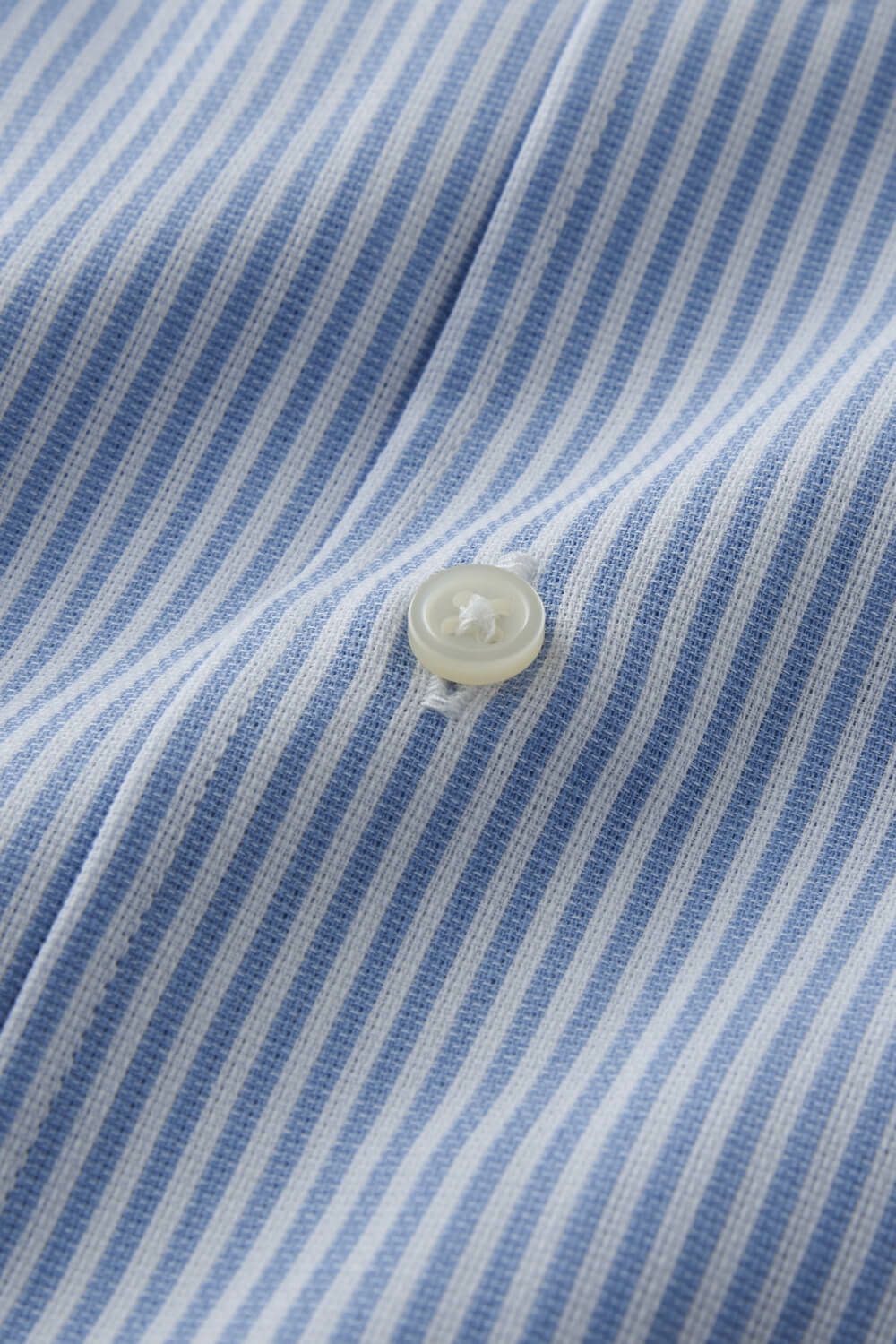 ワイシャツ 8045-C04B-SAX-生地