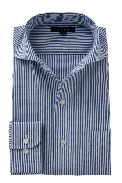 ワイシャツ 8045-C04C-NAVY