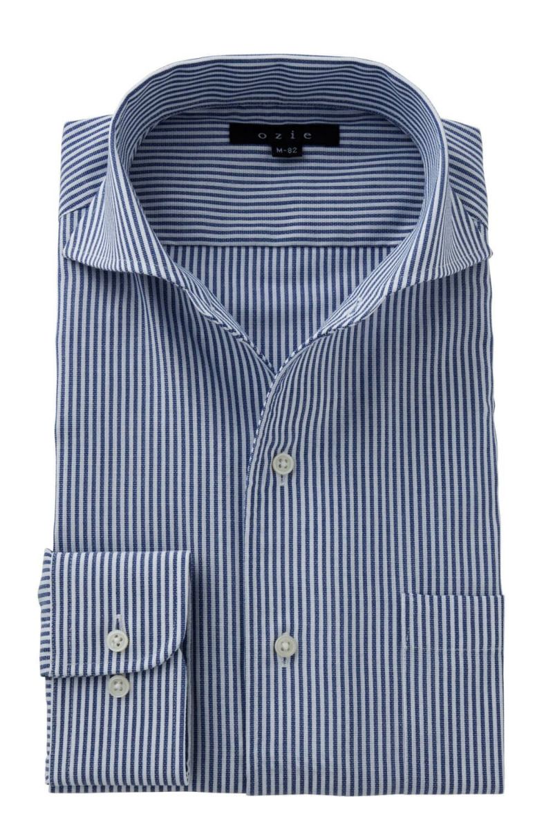 ワイシャツ 8045-C04C-NAVY