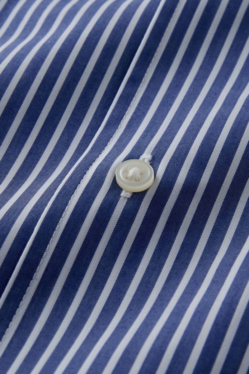 ワイシャツ・カッターシャツ・半袖 8044SSCL-C04A-NVY-生地