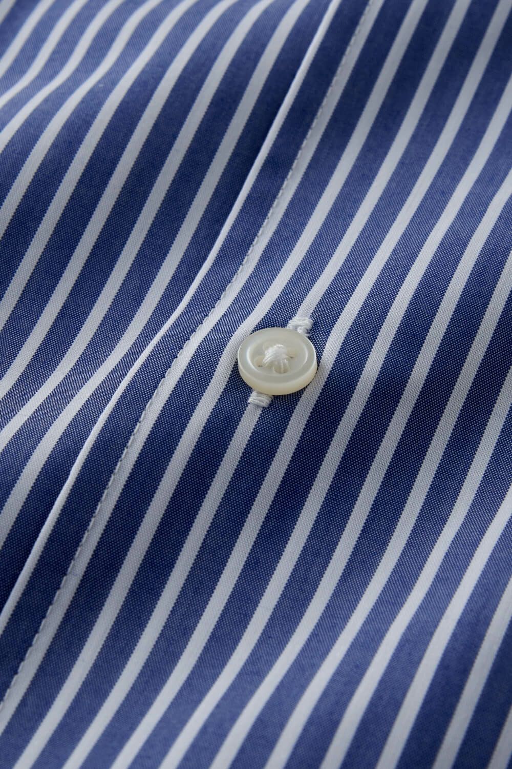 ワイシャツ・カッターシャツ・半袖 8044SSCL-C04A-NVY-生地