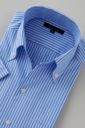 ワイシャツ・カッターシャツ・半袖 8044SS-C04E-BLUE-衿3