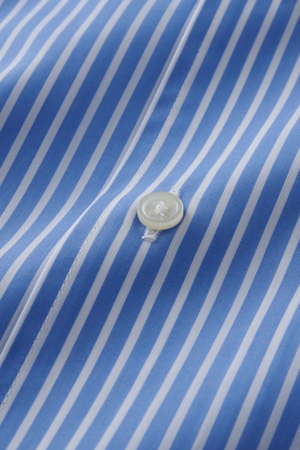 ワイシャツ・カッターシャツ・半袖 8044SS-C04E-BLUE-生地