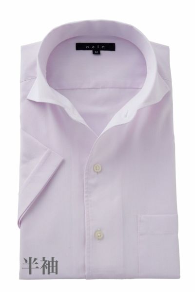 ワイシャツ・カッターシャツ・半袖 8045SS-C04D-PINK