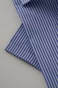 ワイシャツ・カッターシャツ・半袖 8045SS-C04E-NAVY-カフス