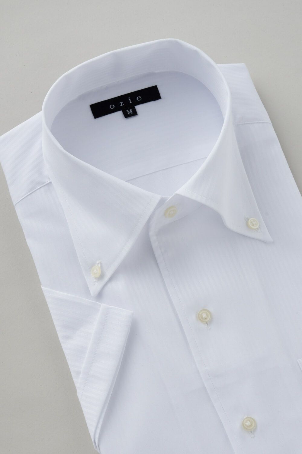 ワイシャツ・カッターシャツ・半袖 8051SS-C04A-WHITE-衿3