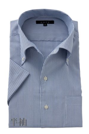 メンズワイシャツ・カッターシャツ 8044SS-C04E-BLUE メンズワイシャツ・カッターシャツ 8044SS-C04E-BLUE