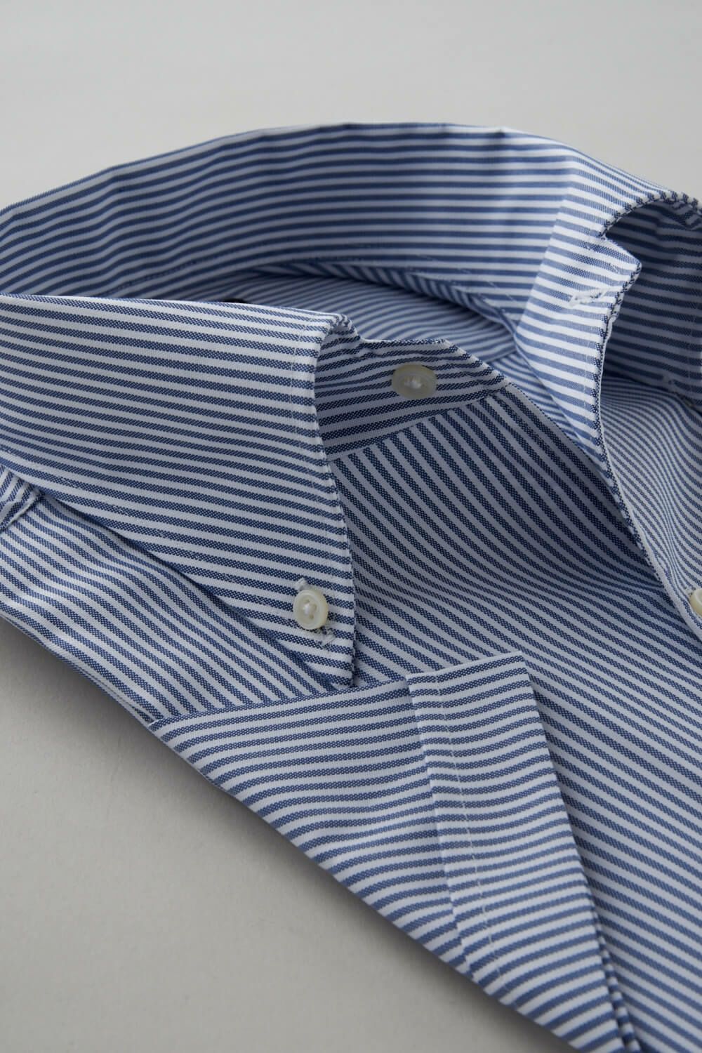 ワイシャツ・カッターシャツ・半袖 8051SS-C04E-NAVY-衿2