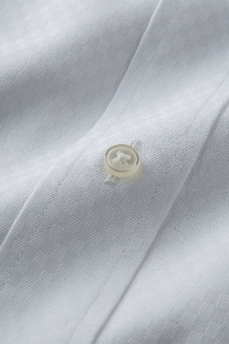 ワイシャツ 8009-C05A-WHITE-生地