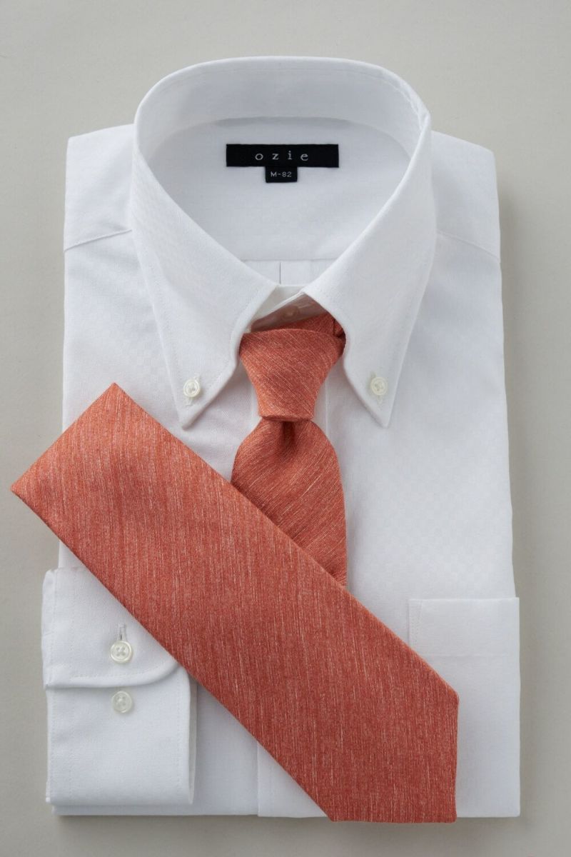 ワイシャツ 8009-C05A-WHITE-コーディネートイメージ