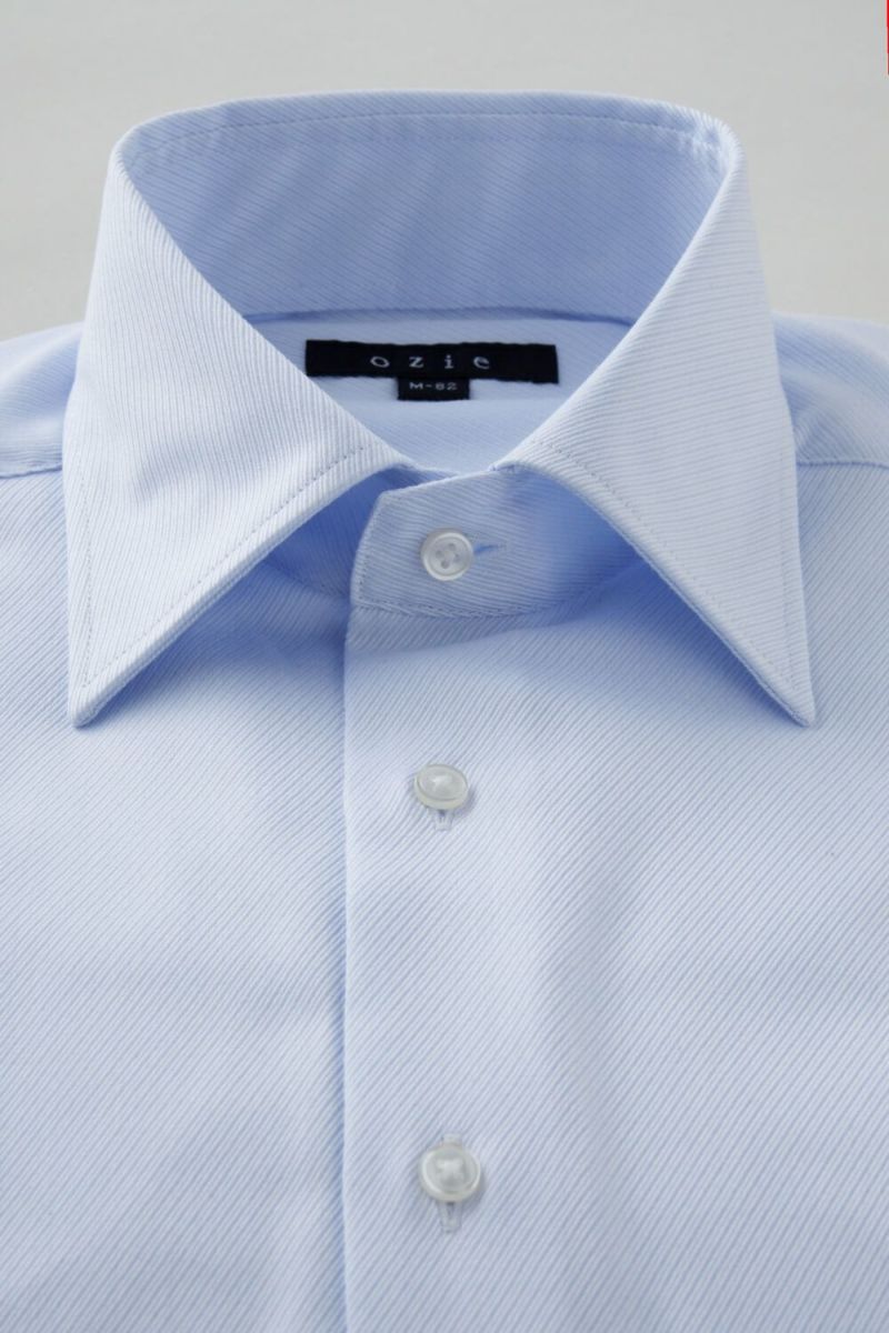 ワイシャツ 8004-C02B-SAX-衿1